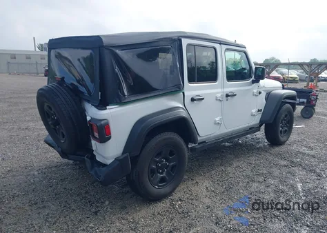 2023 Jeep Wrangler 4-Door Sport 4X4 из США, поврежденный, VIN 1C4HJXDN9PW530537